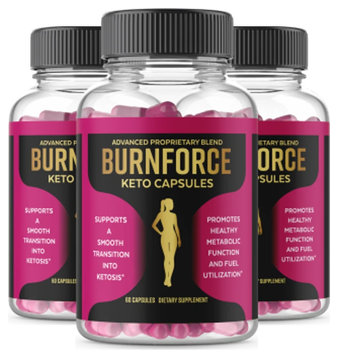 BurnForce 3 bottle package